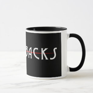 A caneca de café do desenhista dos flashback