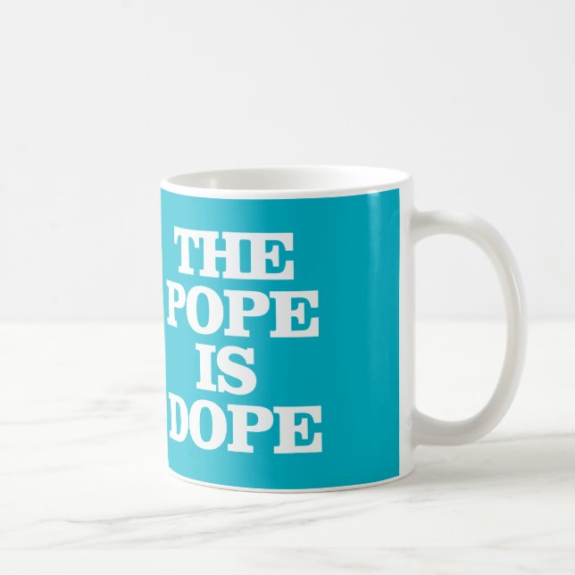 A CANECA DE CAFÉ DO PAPA SER NARCÓTICO (Direita)