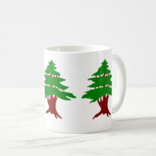 A Caneca de Café dos Cedros do Líbano