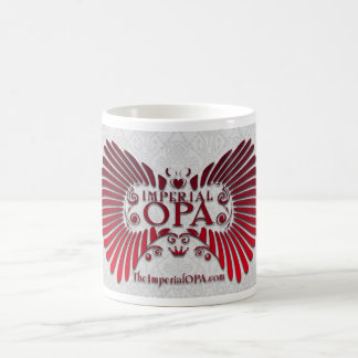 A caneca de café imperial de OPA - marca II