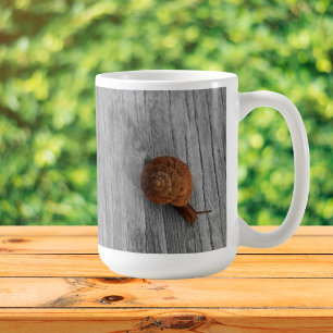 A caneca de café só do caracol