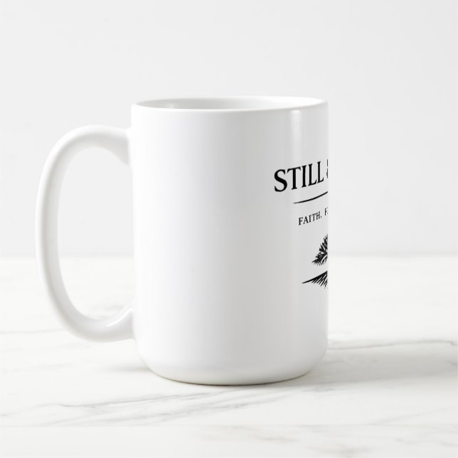 A Caneca de Café Still & Rooted (Esquerda)