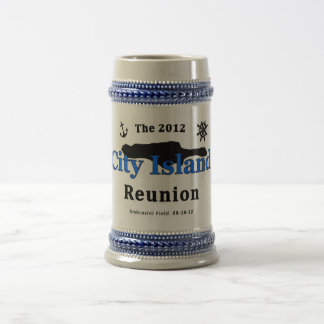 A CANECA DE CERVEJA 2012 da reunião da ilha da