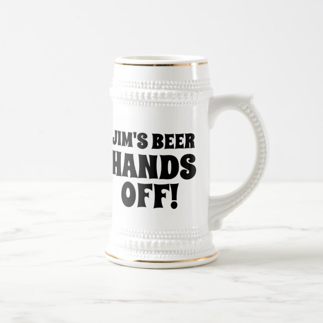 A caneca de cerveja customizável da cerveja de (Direita)