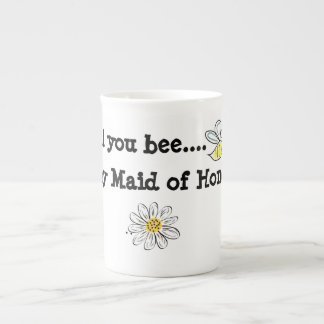 A caneca de China de osso você abelha minha