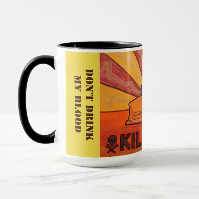 A caneca de KILLDOZER (Esquerda)