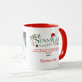 A Caneca de Natal Sunny Glen 2024