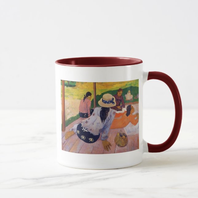 "A caneca de Paul Gauguin do Siesta" - (Direita)