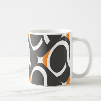 A caneca de Q - laranja