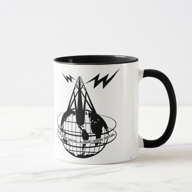 A caneca de rádio do renascimento do drama - (Direita)