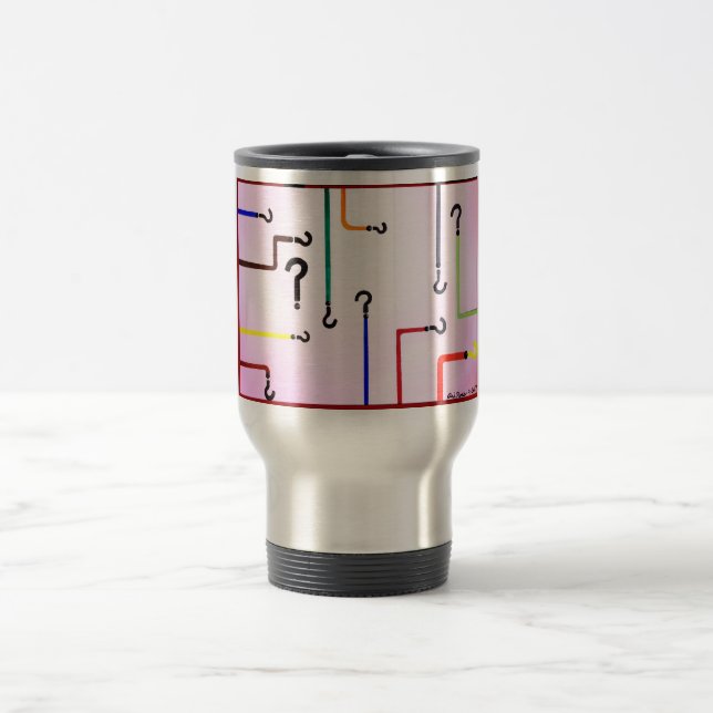 A caneca de viagem de inspiração lunática para seu (Centro)