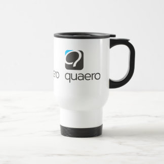 A caneca de viagem de Q - azul de Quaero