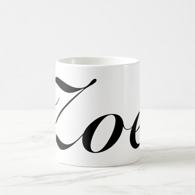 a caneca de Zoe (Centro)