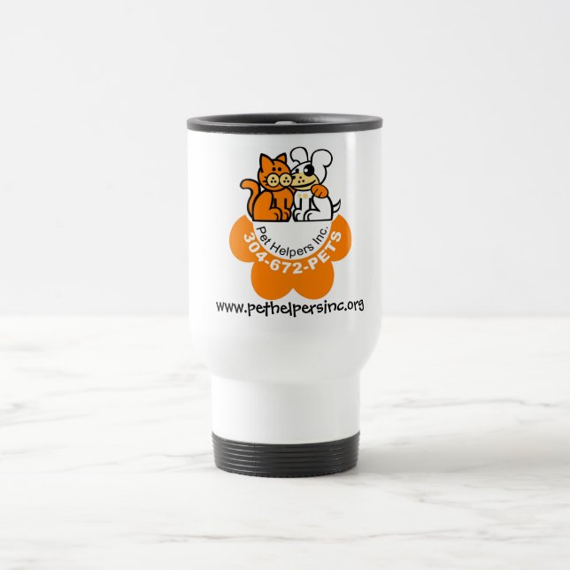 A caneca do ajudante do animal de estimação (Centro)