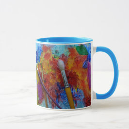 A caneca do artista