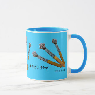A caneca do artista - personalize