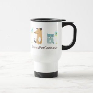 A caneca do baby-sitter do animal de estimação