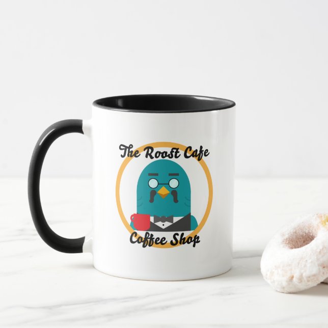 A caneca do café da capoeira (Com Donut)