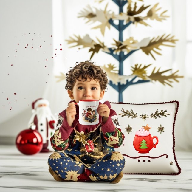 A Caneca do Chamado de Natal Jacob e Eli Mug (Criador carregado)