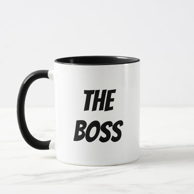 A CANECA do CHEFE - mostre todos que é O CHEFE (Esquerda)