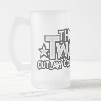 A caneca do fosco do logotipo de Twains!