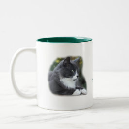 A caneca do gato das meias personaliza