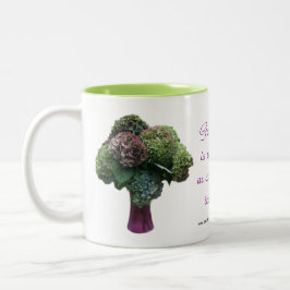 A caneca do Hydrangea BQT personaliza