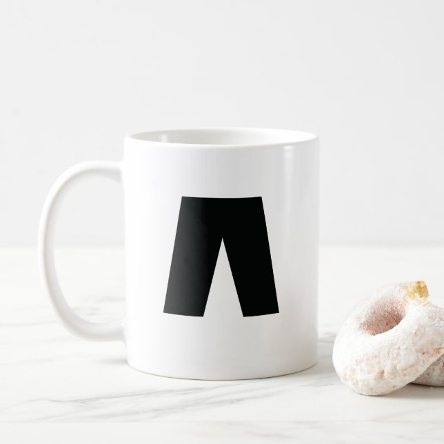 A caneca do logotipo de Nightpantz (Com Donut)