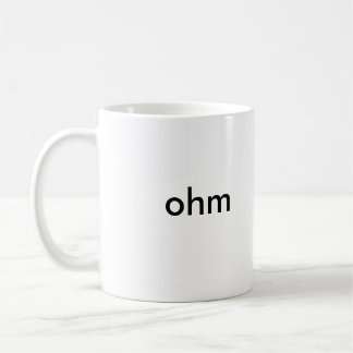 a caneca do OHM