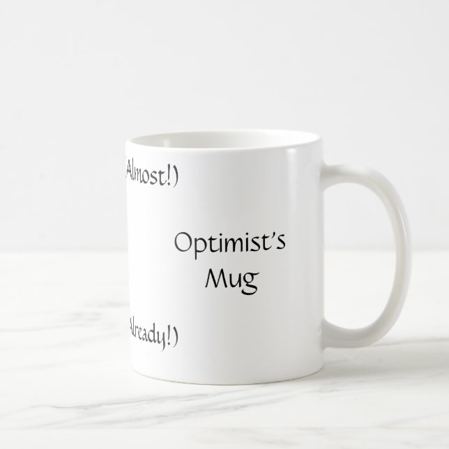 A caneca do optimista (Direita)