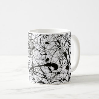 A caneca do Pollock - Número 4 - Série Art Mug