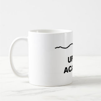 A caneca do professor da academia famosa de Upuuzi