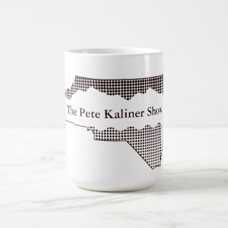 A caneca do programa Pete Kaliner