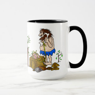 A caneca do radioamador do temporizador velho