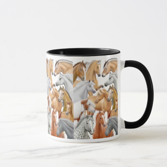 A caneca dos amantes do cavalo (Direita)