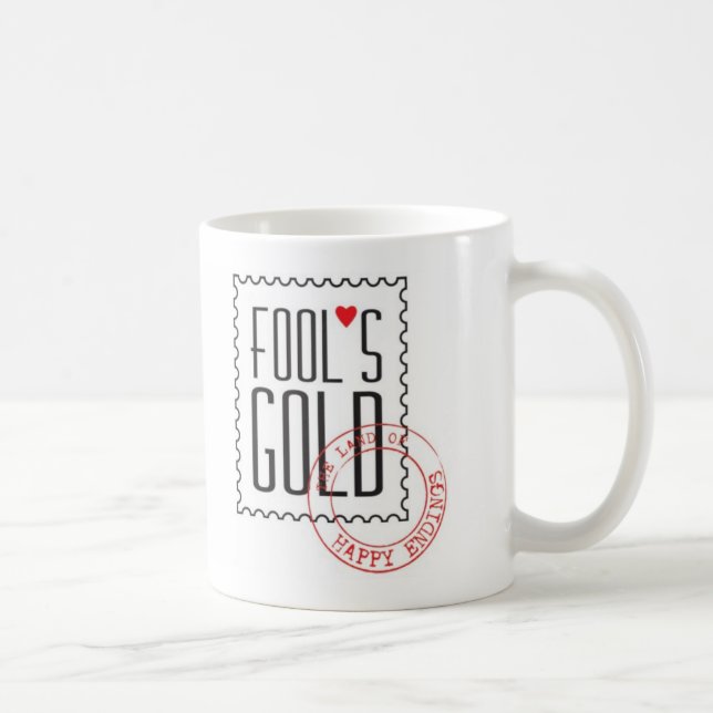 A caneca Dourado do tolo (Direita)