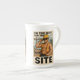 A caneca 'Eu sou muito sexy para o site'