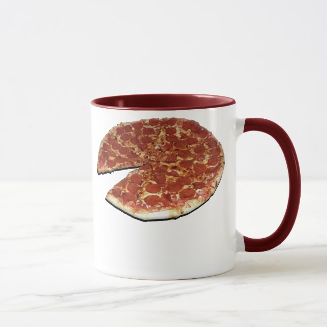 A caneca gêmea das pizzas (Direita)