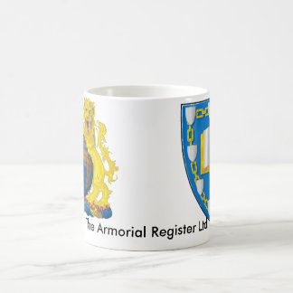 A caneca heráldica do registro 325g (11oz)
