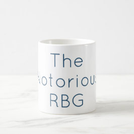 A caneca notória de RBG