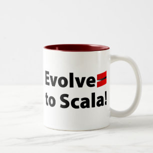 A caneca ou a caneca de cerveja de Scala, evoluem