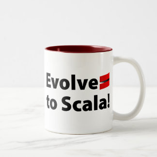 A caneca ou a caneca de cerveja de Scala, evoluem