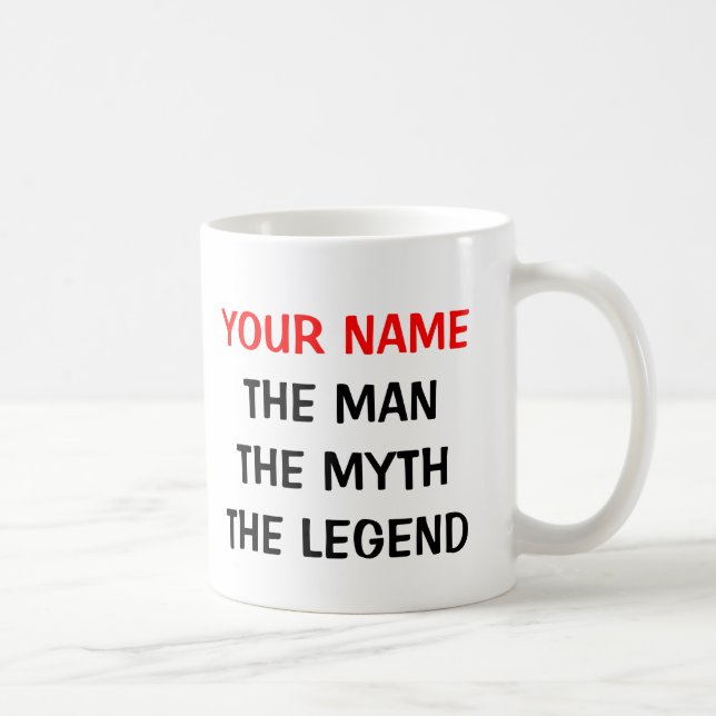 A caneca | Personalizable da legenda do mito do (Direita)