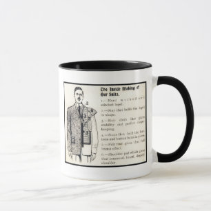 A caneca personalizada ternos dos homens do