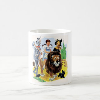 A caneca rara do mapa de mágico de Oz