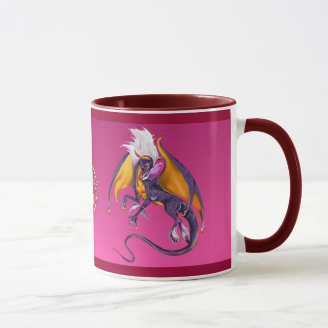 A caneca roxa do dragão (Direita)