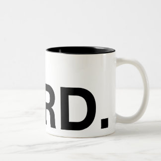 A caneca sem glúten do nerd