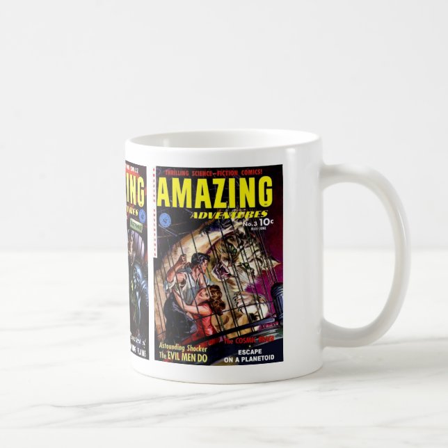 A caneca surpreendente das aventuras (Direita)