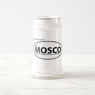 a- canecas da caneca de cerveja do design do mosco