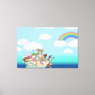 A Canvas da Parede de Ark Baby Nursery de Noah